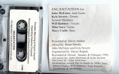 Incantation : Promo 96